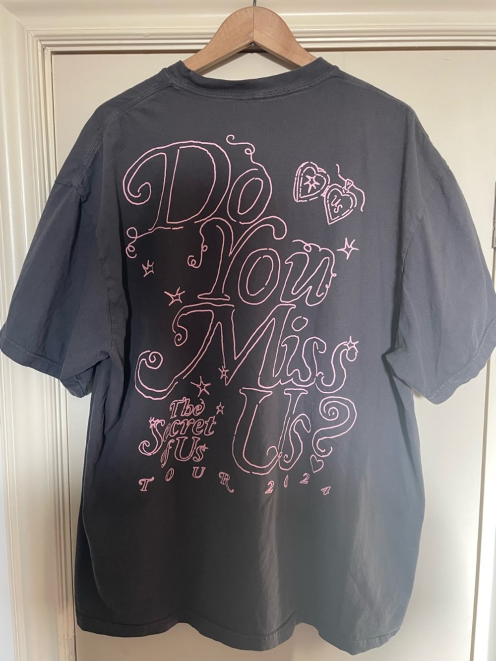 Gracie Abrams Do You Miss Us? Tour Graphic t-shirt  size XXL